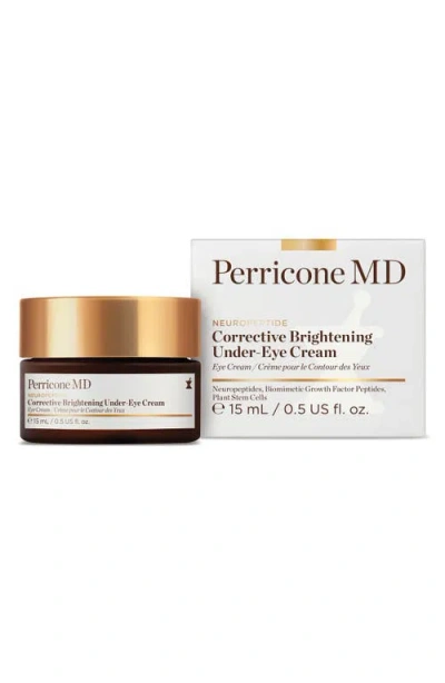 Perricone Md Neuropeptide Brightening Under-eye Cream In Transparent