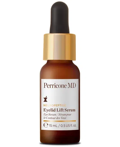 Perricone Md Neuropeptide Eyelid Lift Serum, 0.5 Oz. In Transparent