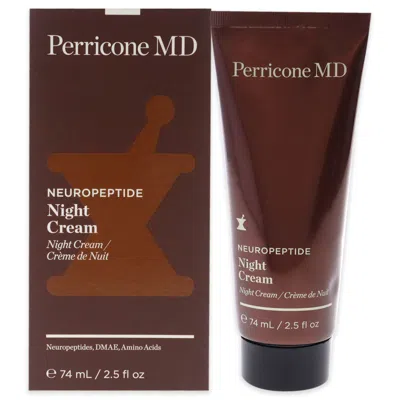 Perricone Md Neuropeptide Night Cream By  For Unisex - 2.5 oz Cream In Transparent