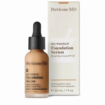 Perricone Md / No Makeup Foundation Serum Broad Spectrum Spf 20 (tan) 1.0 oz In Brown