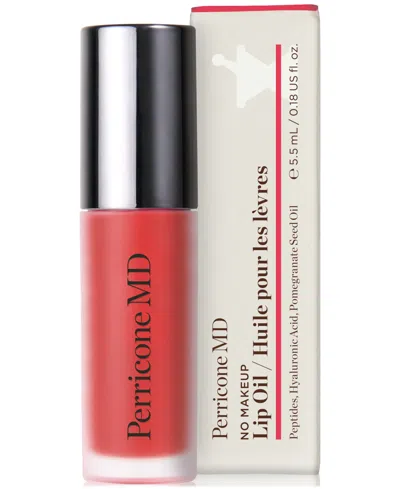 Perricone Md No Makeup Lip Oil, 0.18 Oz. In Raspberry