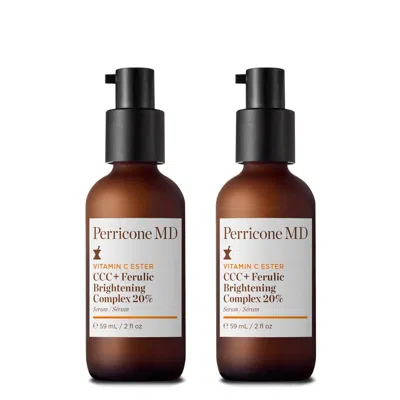 Perricone Md Vitamin C Ester Ccc + Ferulic Brightening Complex 20% Duo In White