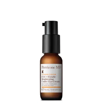 Perricone Md Vitamin C Ester Ccc + Ferulic Brightening Under-eye Cream 0.5 Oz.