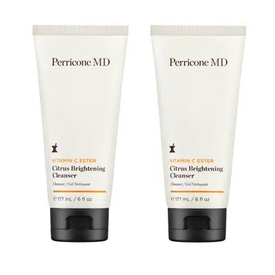 Perricone Md Vitamin C Ester Citrus Brightening Cleanser Duo