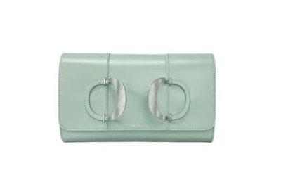 Perrin Paris Duelle Clutch In White