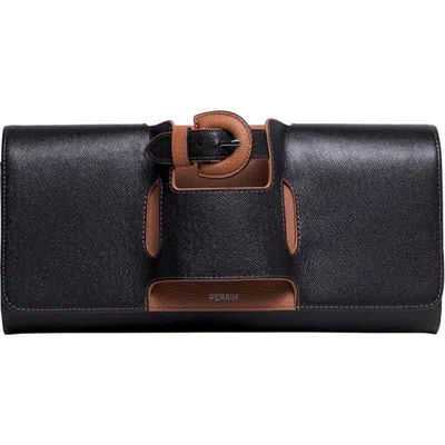 Perrin Paris La Parisienne Clutch In Gold