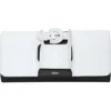 Perrin Paris La Parisienne Clutch In White | Black