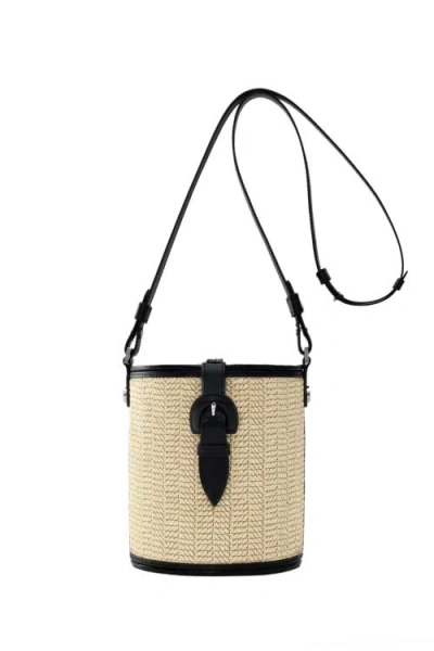 Perrin Paris La Parisienne Xbody Raphia In Purple