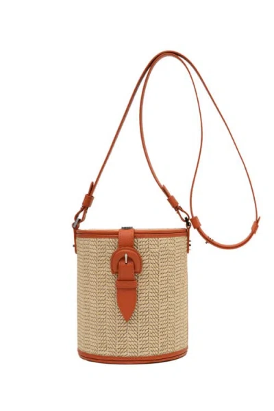 Perrin Paris La Parisienne Xbody Raphia In Red