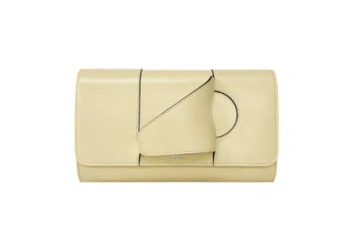 Perrin Paris L'asymetrique Clutch In Brown