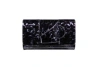 Perrin Paris L'asymetrique Clutch In Ecaille Black