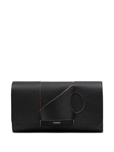 Perrin Paris L'asymetrique Glove Clutch Bag In Purple