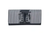 Perrin Paris Le Corset Classic Clutch In Navy White