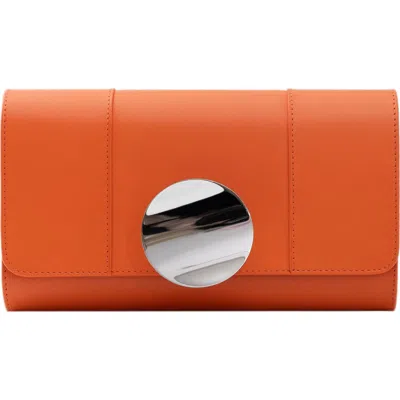 Perrin Paris Le Disque Clutch In Orange