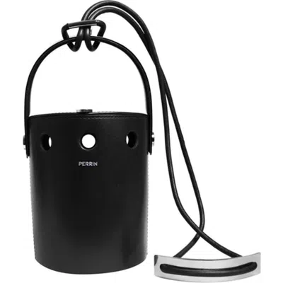 Perrin Paris Le Mini Seau Bucket Bag In Black