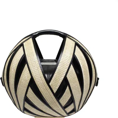 Perrin Paris Le Panier Raphia Handbag
