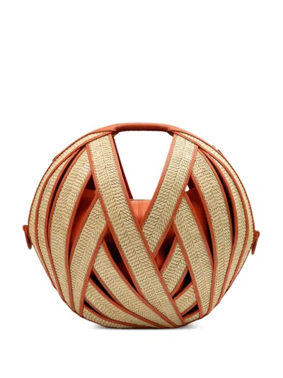 Perrin Paris Le Panier Tote Bag In Red