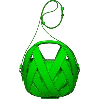 Perrin Paris Le Petit Handbag In Fluo Green