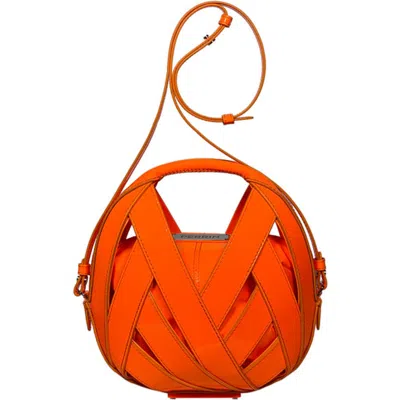 Perrin Paris Le Petit Handbag In Fluo Orange