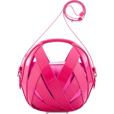 Perrin Paris Le Petit Handbag In Fluo Pink