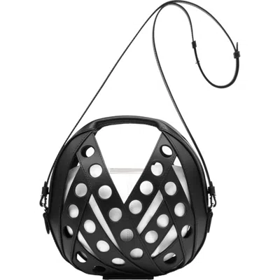 Perrin Paris Le Petit Panier Perforé Xbody In Black