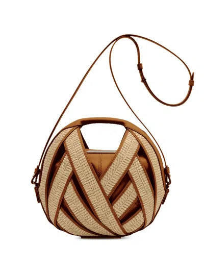Perrin Paris Le Petit Panier Tote Bag In Brown