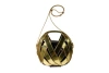 Perrin Paris Le Petit Panier Xbody Bag In Gold | Black