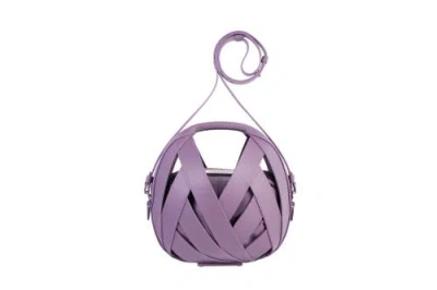 Perrin Paris Le Petit Panier Xbody Bag In Lavender