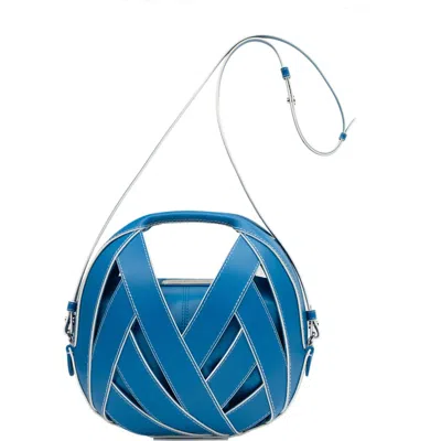 Perrin Paris Le Petit Panier Xbody In Blue