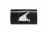 Perrin Paris L'eiffel Classic Clutch In Black Silver