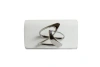 Perrin Paris Zaha Hadid Loop Clutch In White