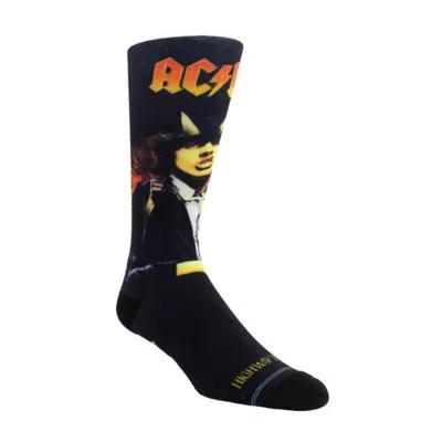 Perri’s Socks Unisex - Ac/dc Highway To Hell Sock In Black In Multi