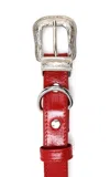 Perrita Cow Girl Dog Collar In Red