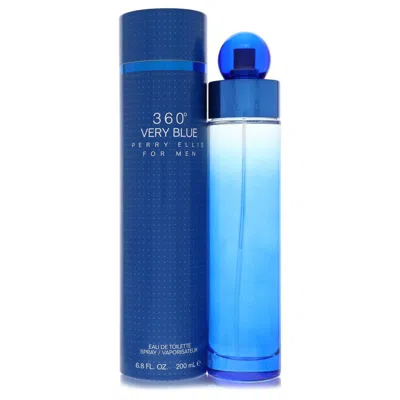 Perry Ellis 2pcs Combo Gift Set  360 Very Blue By  Eau De Toilette Spray 6.8 oz For Men