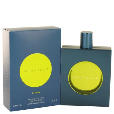 Perry Ellis 2pcs Combo Gift Set  Citron By  Eau De Toilette Spray 3.4 oz For Men In Multi
