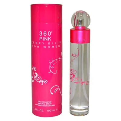 Perry Ellis 2pcs  360 Pink By , 3.4 oz Eau De Parfum Spray For Women In Multi