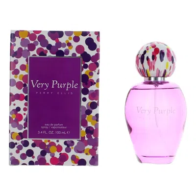 Perry Ellis 3.4 oz Very Purple Eau De Parfum Spray For Women In White