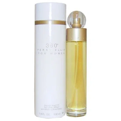 Perry Ellis 360 Eau De Toilette Spray 3.3 oz For Women In Transparent