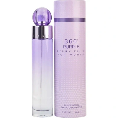 Perry Ellis 360 Purple For Women Eau De Parfum Spray 3.4 oz