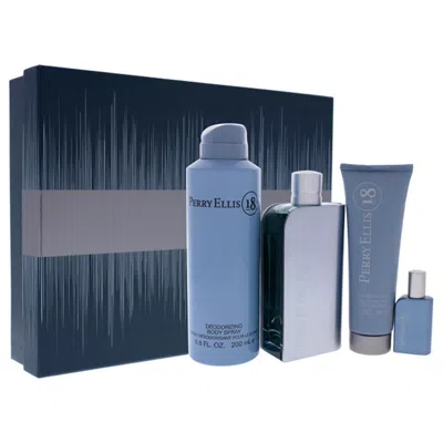 Perry Ellis 4 oz 18 Fragrances For Men In White