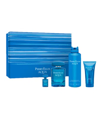 Perry Ellis Men's Aqua Gift Set In In Assorted