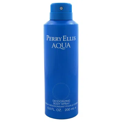 Perry Ellis Aqua By  For Men - 6.8 oz Body Spray In Aqua / Blue