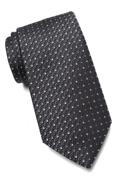 Perry Ellis Atwood Mini Tie In Black