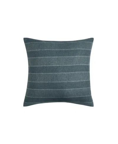 Perry Ellis Aurora Textured Decorative Pillow, 12" X 22" In Gray