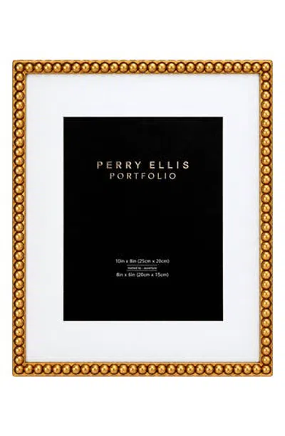 Perry Ellis Beaded Picture Frame In Black