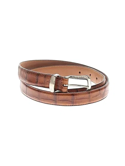 Pre-owned Perry Ellis Belt In Brown