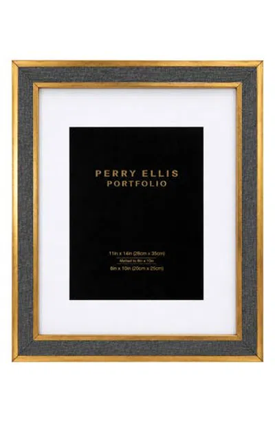Perry Ellis Bevel Texture Photo Frame In Multi