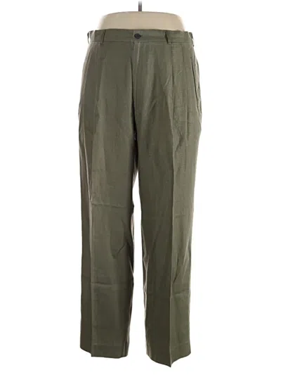Pre-owned Perry Ellis Casual Pants In Green
