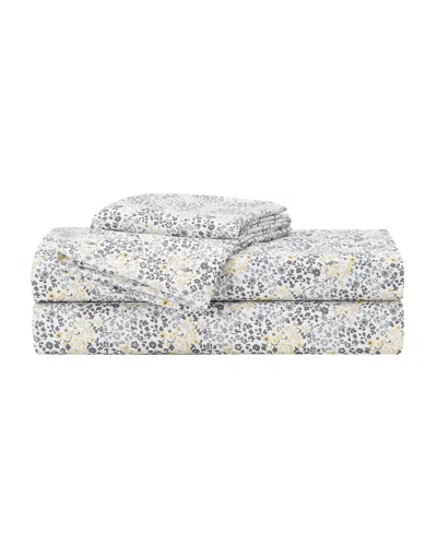 Perry Ellis Charlotte 4-pc. Sheet Set, Queen In Blue