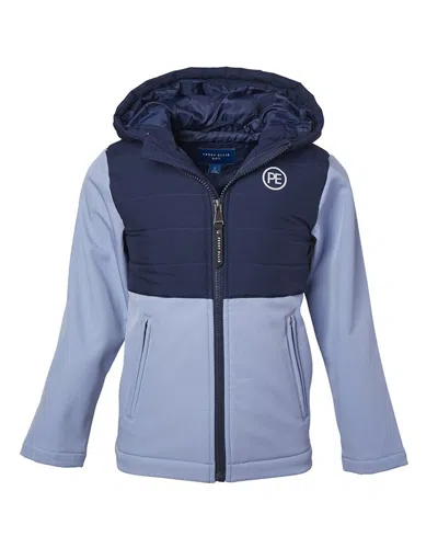 Perry Ellis Kids' Colorblocked Jacket In Blue